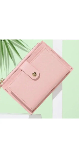 Fashion Women Wallet Leather - Pink