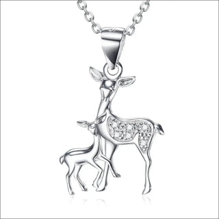 Fawn Pendant 925 Silver Necklace K-AROLE