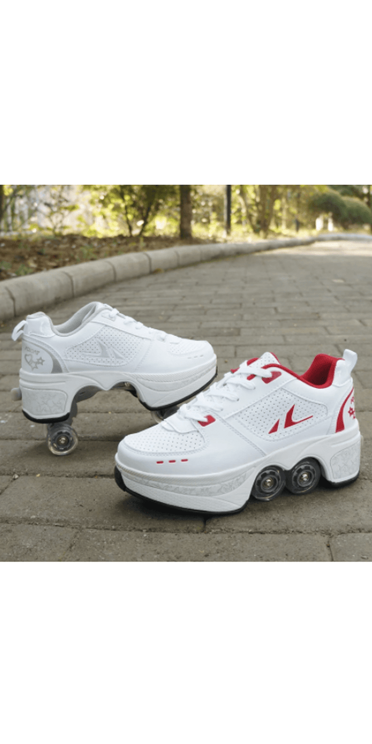 Four wheeled tiktok shoes for men and women pulley - Other