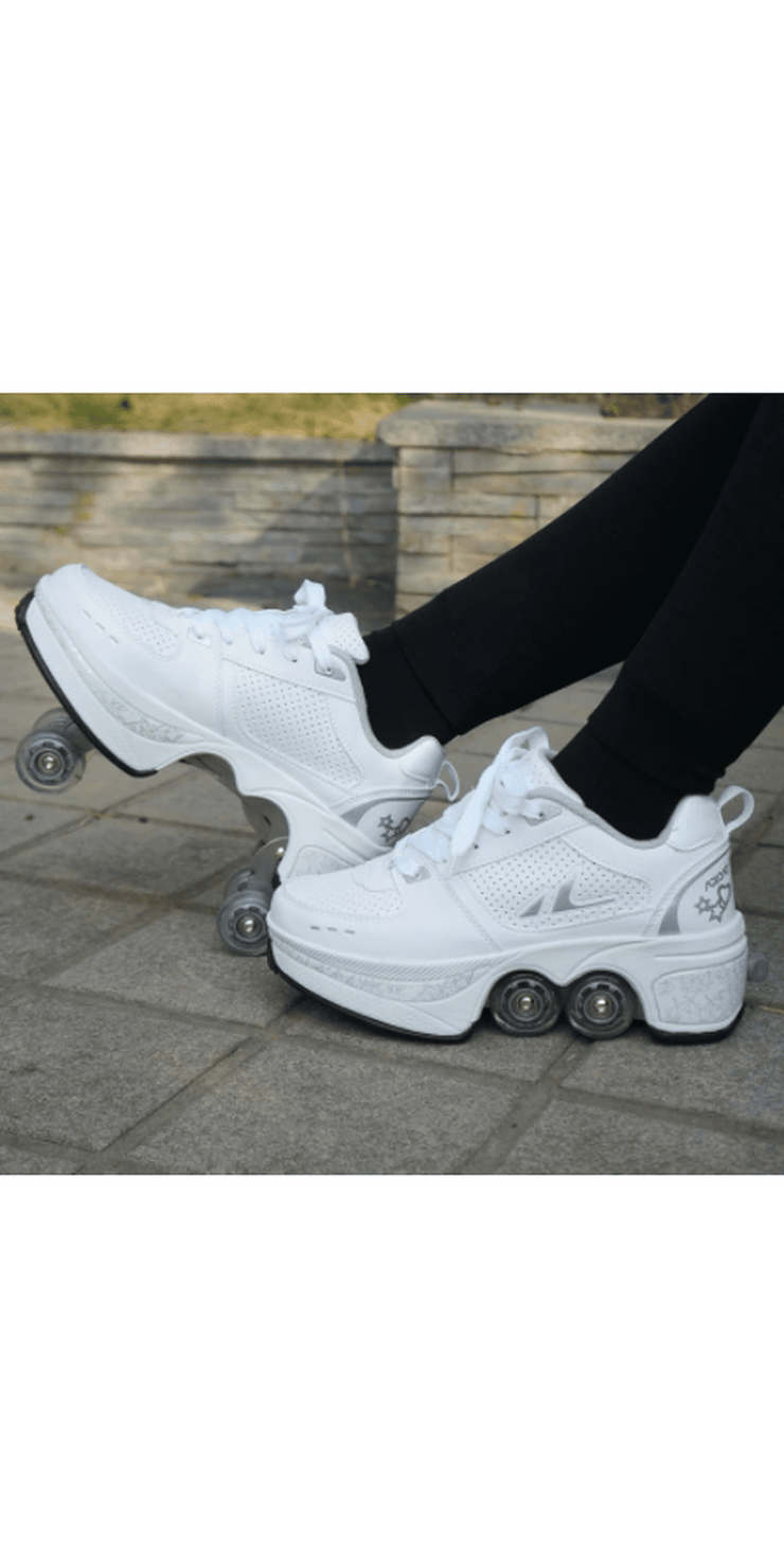 Four wheeled tiktok shoes for men and women pulley - Other