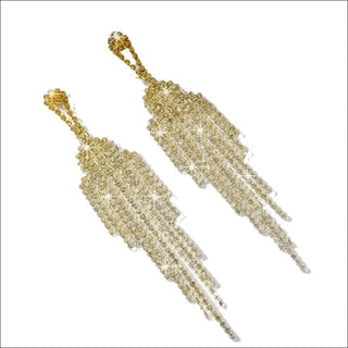 Full Rhinestone Tassel High-grade Affordable Luxury Style