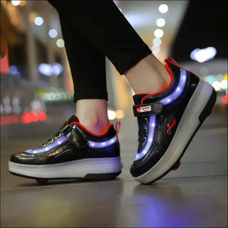 Glowing Skate Roller Sneakers K-AROLE