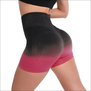 High-Waisted Seamless Workout Shorts by K-AROLE™️ - Leggings