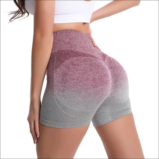 High-Waisted Seamless Workout Shorts by K-AROLE™️