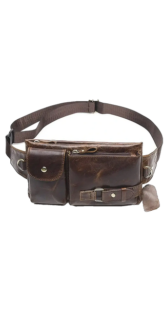 Homme Echt-Leather Belt Bag K-AROLE