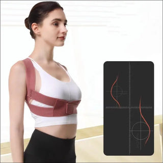 Invisible Shoulder Beauty Back Posture Shaping Belt - K - AROLE