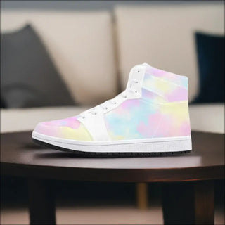 Iridescent High-Top Sneakers: Elevate Your Streetwear Style