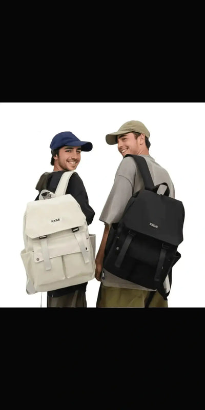 Japanese Flip Large Capacity Computer Backpack Men - bags
