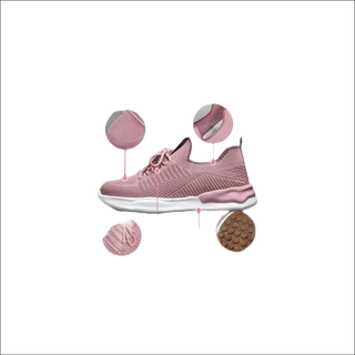 K-AROLE™️ Breathable Lace-Up Sneakers for Active Women