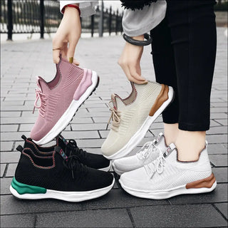 K-AROLE™️ Breathable Lace-Up Sneakers for Active Women