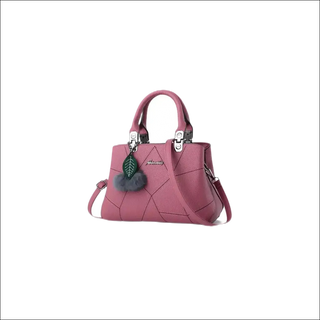 K-AROLE™️ Chic Geometric Tote Bag - Lavender - Pink - bags