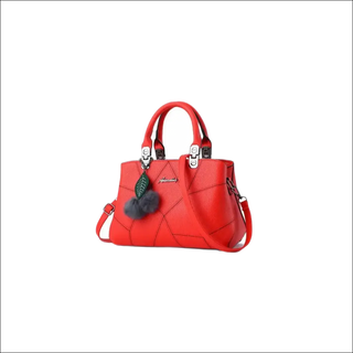 K-AROLE™️ Chic Geometric Tote Bag - Lavender - Red - bags