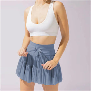 K-AROLE™️ Chic Ruffled Mini Skirt with Tie-Front Detail