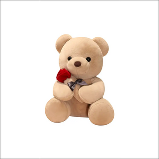 K-AROLE™️ Cute Plush Bear Doll - Charming Floral