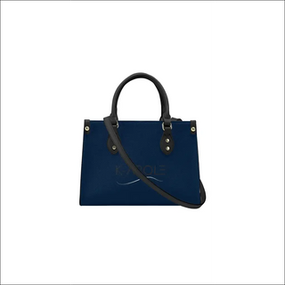 K-AROLE™️ Elegant Navy Leather Tote Bag - One Size - bags