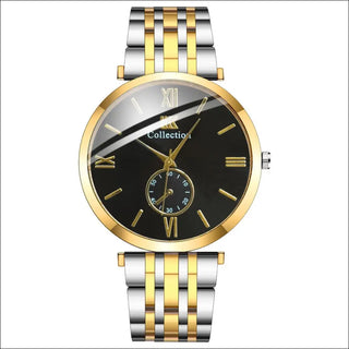 K-AROLE™️ Elegant Stainless Steel Quartz Wristwatch