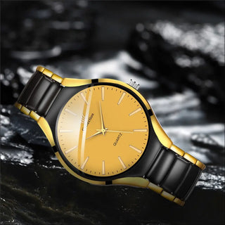 K-AROLE™️ Elegant Stainless Steel Quartz Wristwatch