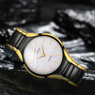 K-AROLE™️ Elegant Stainless Steel Quartz Wristwatch