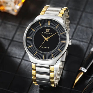 K-AROLE™️ Elegant Stainless Steel Quartz Wristwatch