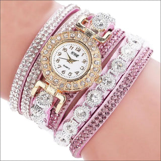 K-AROLE™️ Elegantly Embellished Women’s Analog Watch