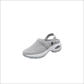 K-AROLE™️ Elevated Mesh Slip-On Sandals - Grey / 35