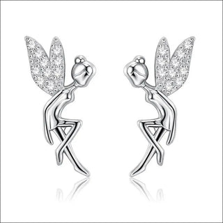 K-AROLE™️ Enchanting Crystal Fairy Stud Earrings