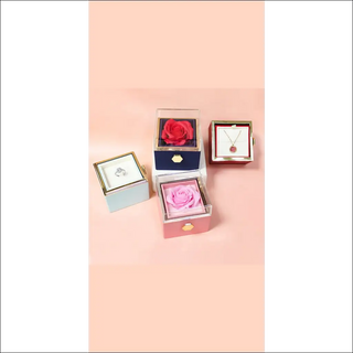 K-AROLE™️ Exquisite Rotating Rose Gift Box - Enchanting