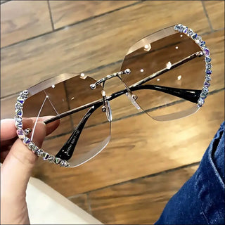 Fashion Crystal Sunglasses