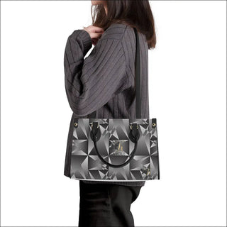 K-AROLE™️ Geometric Print Designer Tote Bag - One Size