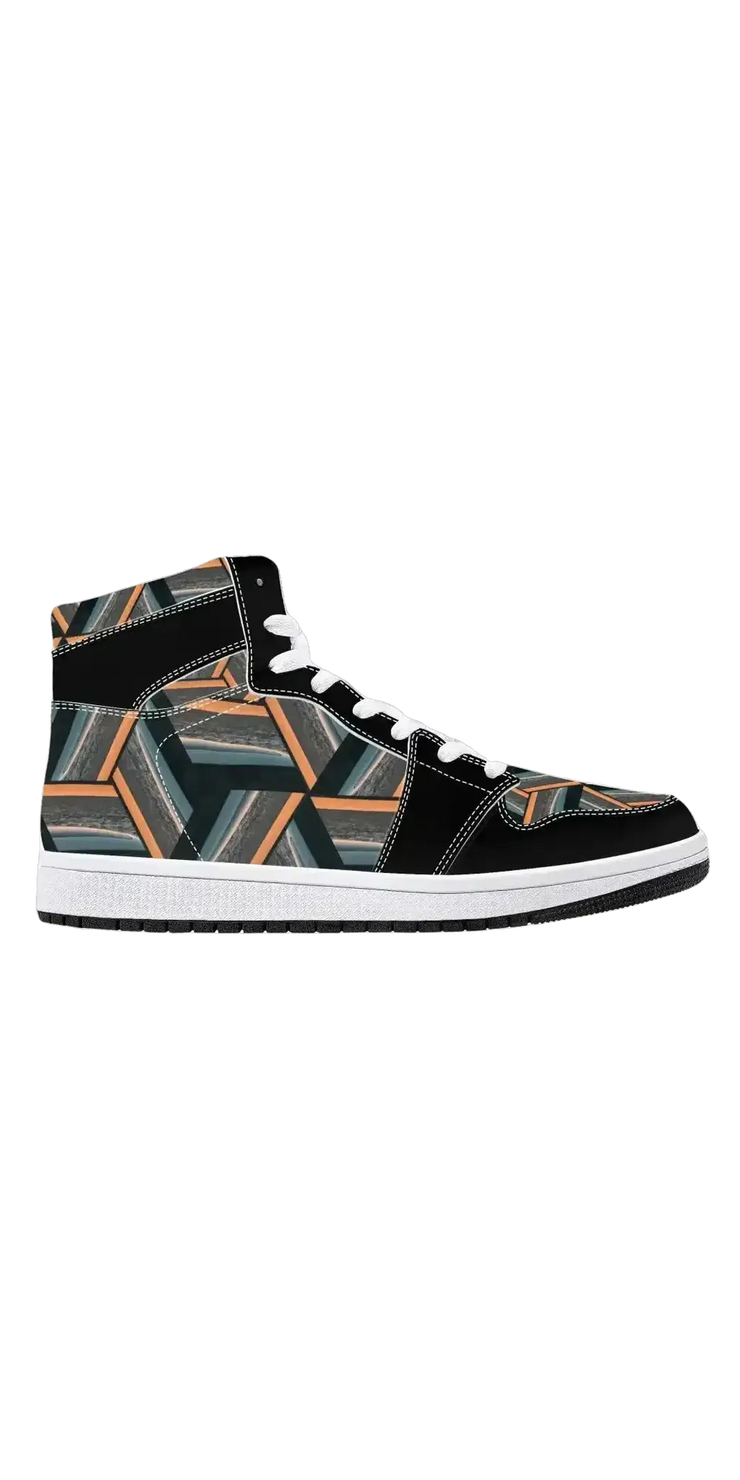 "K-AROLE Geometry"  High-Quality Sneakers - Stylish and Comfortable