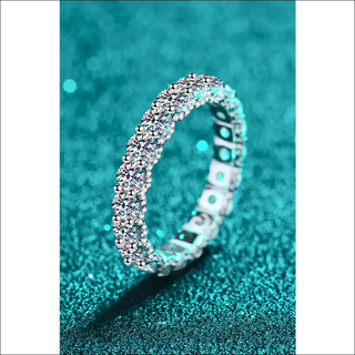 K-AROLE™️ Glamourous Moissanite Eternity Band