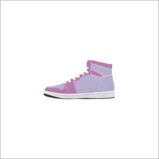 K-Arole High-Top Pastel Leather Sneakers - sneakers