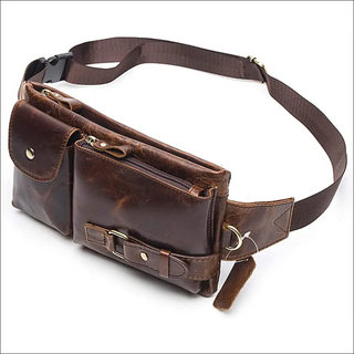 K-AROLE™️ Homme Echt-Leather Convertible Belt Bag