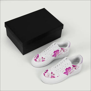 K-AROLE™️ Low Top Sneakers with Floral Design - sneaker