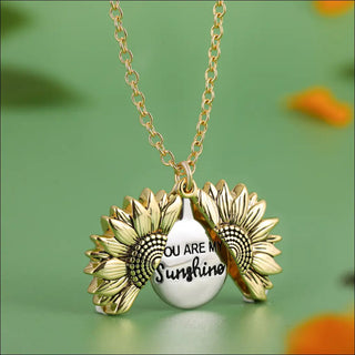 K-AROLE™️ Luminous Sunflower Pendant Necklace - bijoux