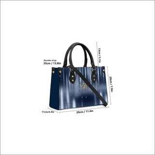 K-AROLE™️ Premium Leather Tote Bag - Elegant Blue