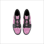 a pair of pink shoes and a pair of pink shoes 