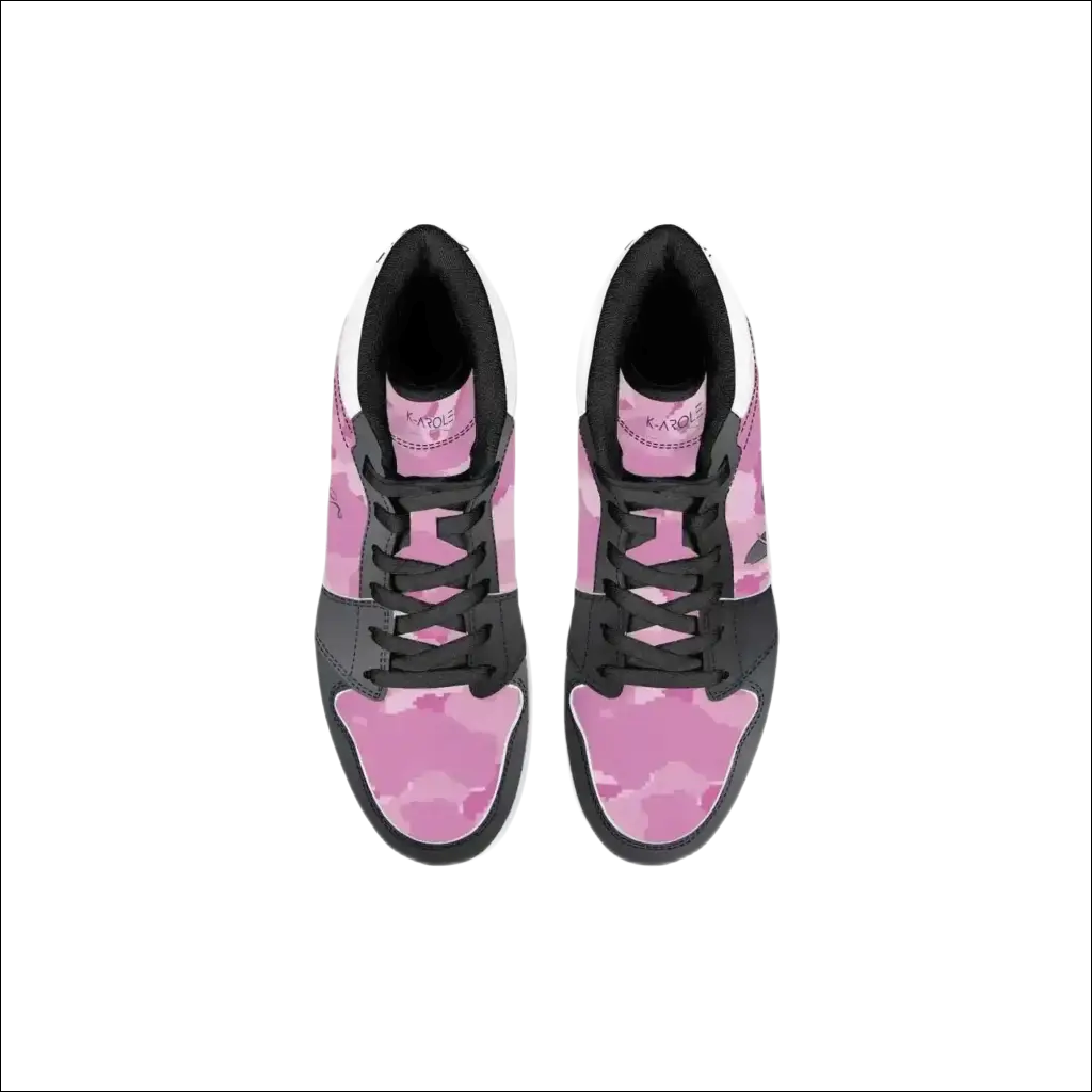 a pair of pink shoes and a pair of pink shoes 