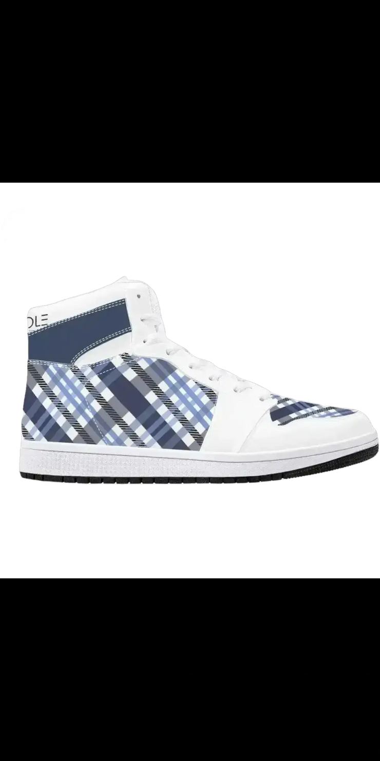 "K-AROLE Square blue" High-Quality Sneakers - Stylish and Comfortable
