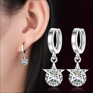 Karopel 925 Sterling Silver Earrings Jewelry High Quality