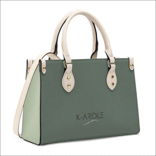 K-AROLE™️ Stylish Green Leather Satchel Bag - One Size