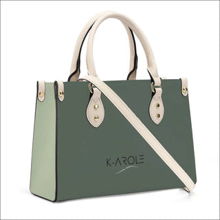 K-AROLE™️ Stylish Green Leather Satchel Bag - One Size