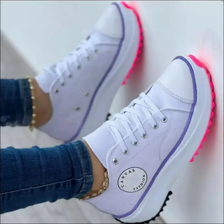 K-AROLE™️ Stylish Leather Platform Sneakers for Women