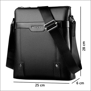 K-AROLE™️ Stylish PU Leather Men’s Messenger Bag - bags