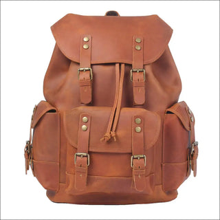 K-AROLE™️ Vintage-Inspired Leather Backpack for Stylish