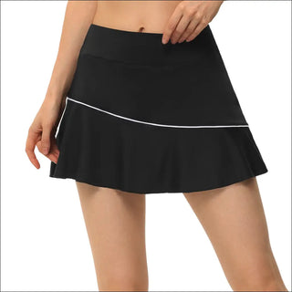 K-AROLE™️™️- Workout Pleated Skorts - Blackwhite - dress