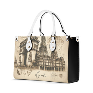 KAROLE®️ Elegant London Skyline Tote Bag - Handbag