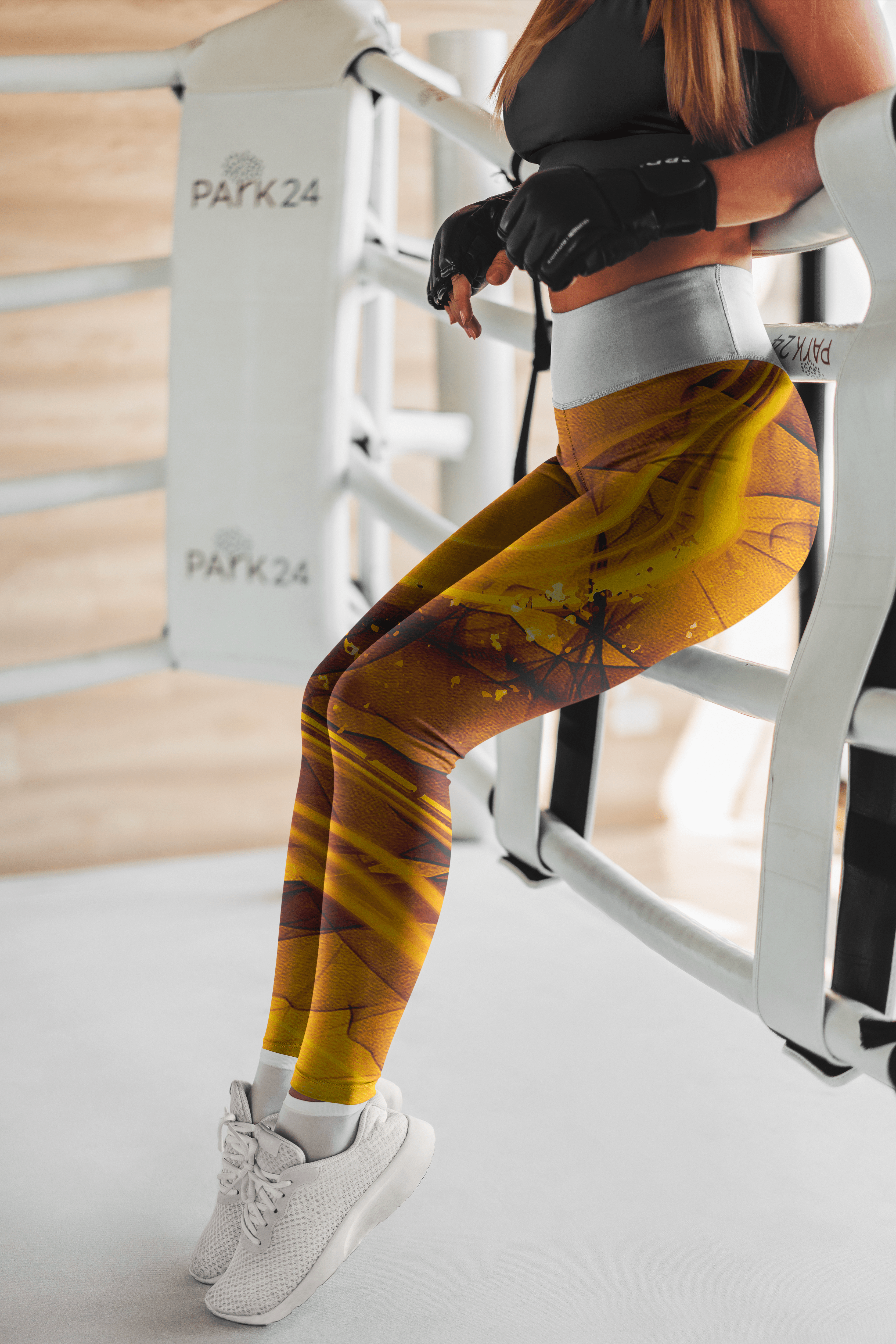 KAROLE®️ Vibrant Metallic Leggings - Elevate