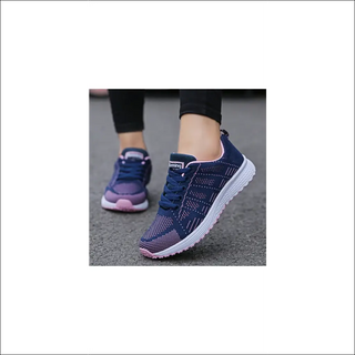 Versatile women's athletic sneakers with breathable mesh design, casual style, and supportive sole for comfortable walking and versatile everyday wear.