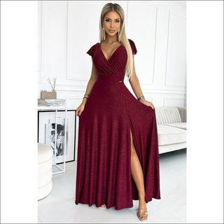 Long dress Numoco - red 2 / XS